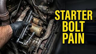 2003–2008 Ford Expedition 5.4 Starter Replacement (IMPOSSIBLE BOLT ACCESS 😡)
