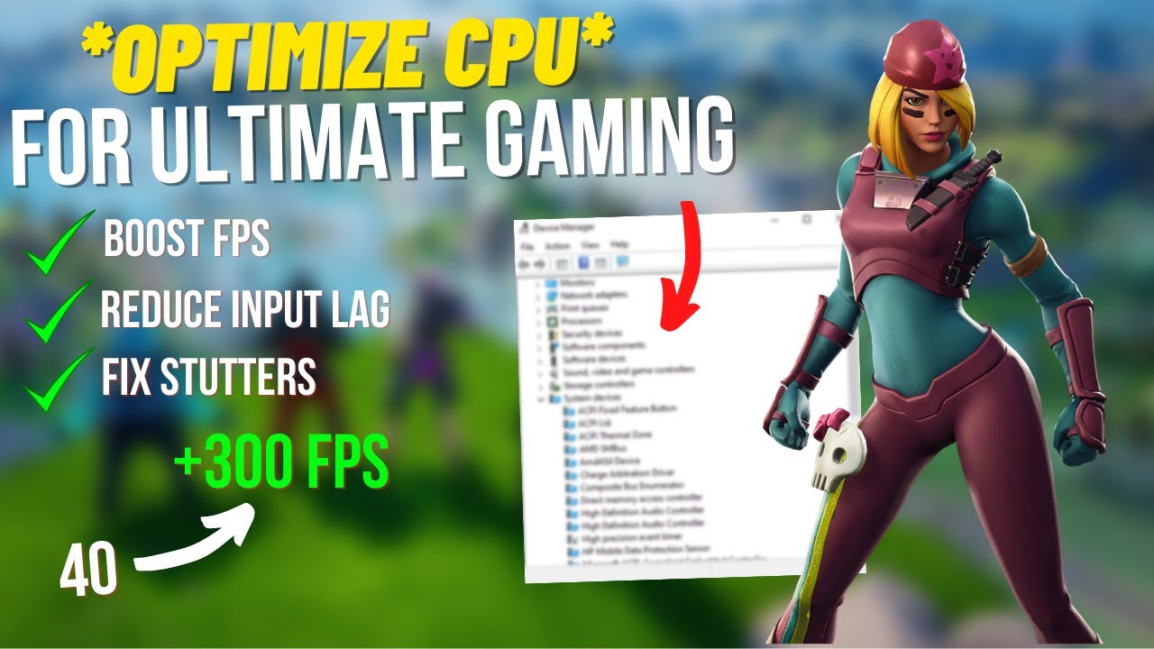 How To Optimize CPU/Processor For Gaming – Boost FPS & Fix Stutters (2021)