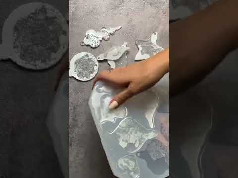 Елочные игрушки кристаллические