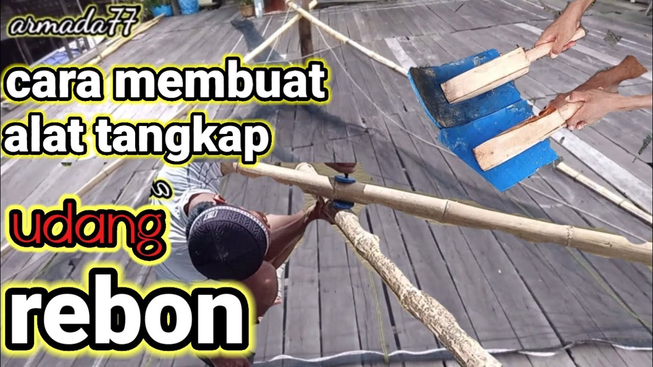 cara muda membuat alat tangkap udang rebon #PART#2 finis