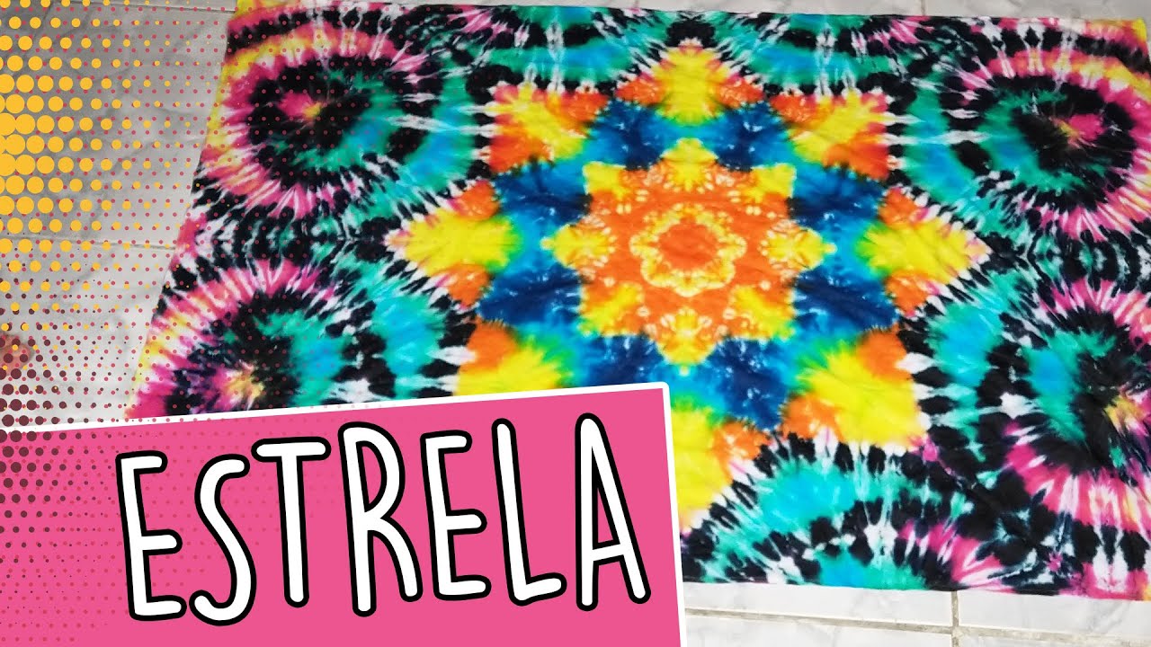 CANGA TIE-DYE SUPER FÁCIL | Théo e Tintas