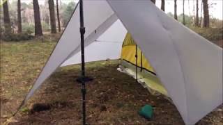 Mountain Laurel Designs Trailstar plus Oooworks inner