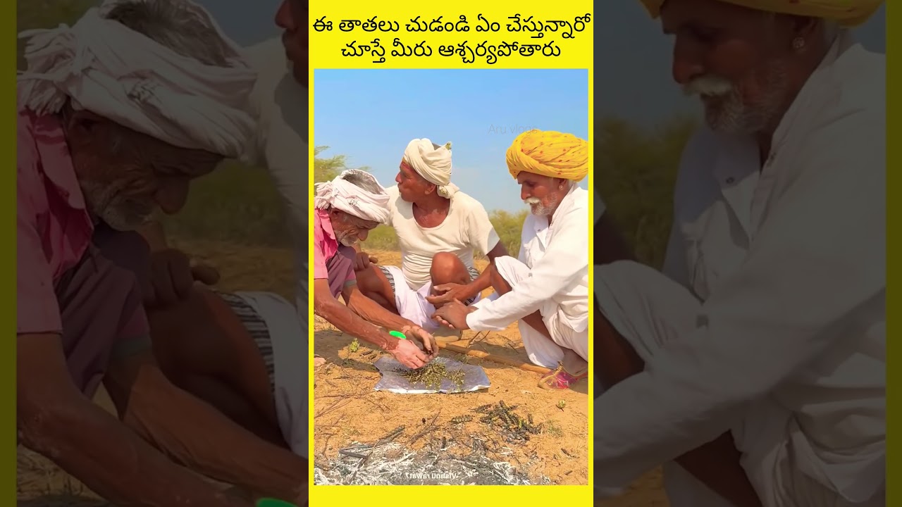 ఈ తాతలు చుడండి ఏం చేస్తున్నారో చూస్తే మీరు ఆశ్చర్యపోతారు 