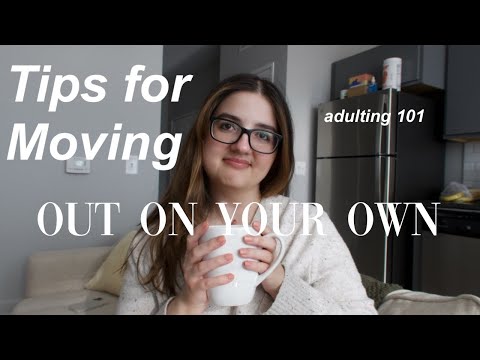 10 Tips for Moving Into Your First Apartment | How I Moved Out of My Parents' House