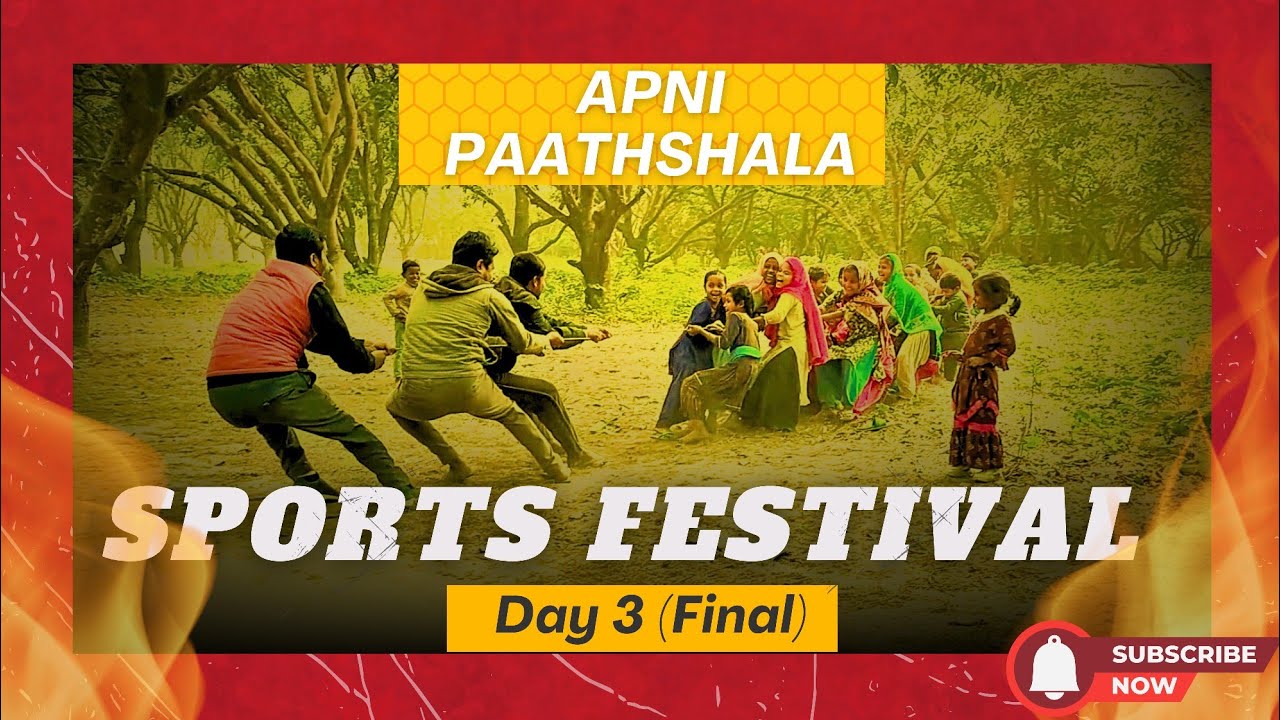 Sports Festival Day 3 | Fun Races & Excited & Energetic Tug of War Battle | Apni Paathshala Official
