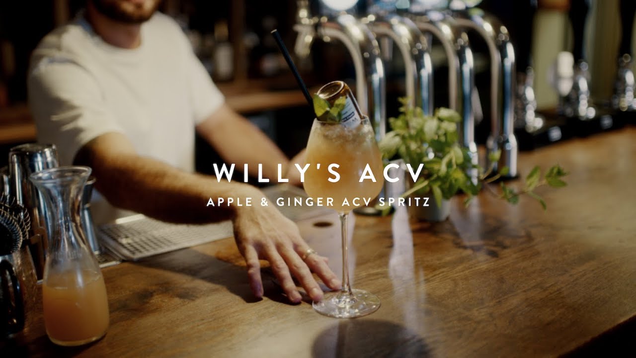 Willy's Apple Cider Vinegar Spritz Cocktail