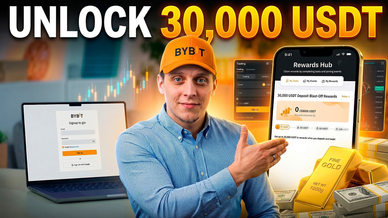 🤳 Bybit Referral Code & Promo Sign Up Bonuses In New Users Tasks - YouTube
