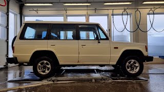 Project Pajero Gen 1 2.5TD 1990, washing and cleaning inside