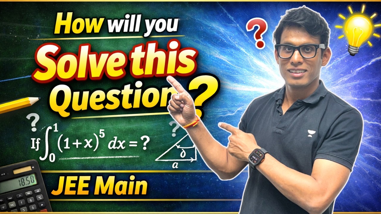 Can you solve this Question ? | JEE Main 2026 | Prashant Jain #jee2026