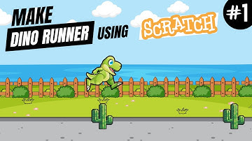 How to Make Dino Runner Game using Scratch | Tutorial #01