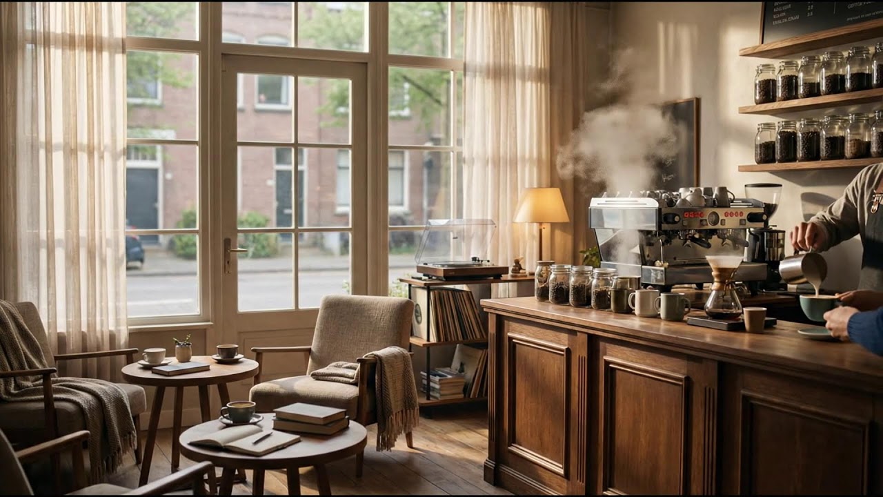 春のカフェの隠れ家 🌸🎹 スムーズジャズラウンジ