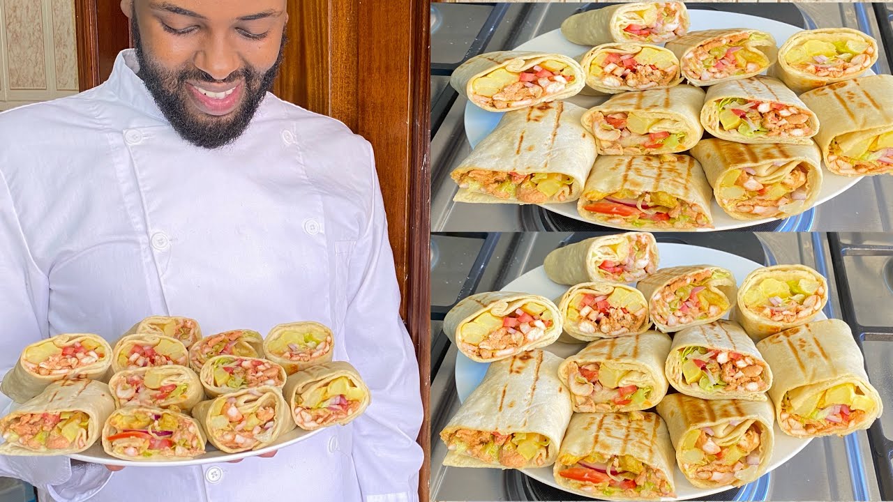Shawarma qurux Ah aan caadi ahayn😍🤤kucafici doono/Chicken Shawarma|Chef Hussein Officials