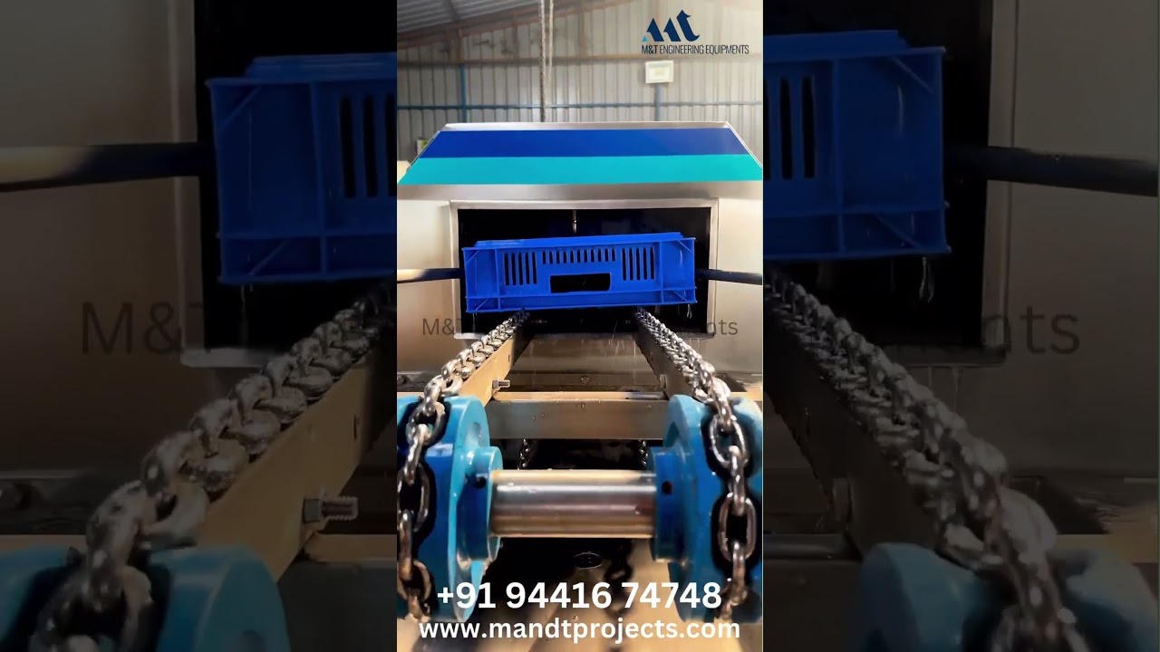 Crate Washer, Tray Washer, Bin Washer, Mould Washer, Hatcheries Crate Washer.