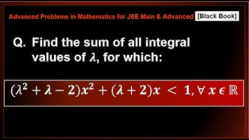 Find the sum of all integral values of λ, for which (λ²+λ-2)x² + (λ+2)x＜1