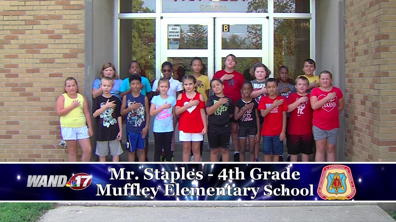 2019 Muffley School Mr Staples 4th Grade