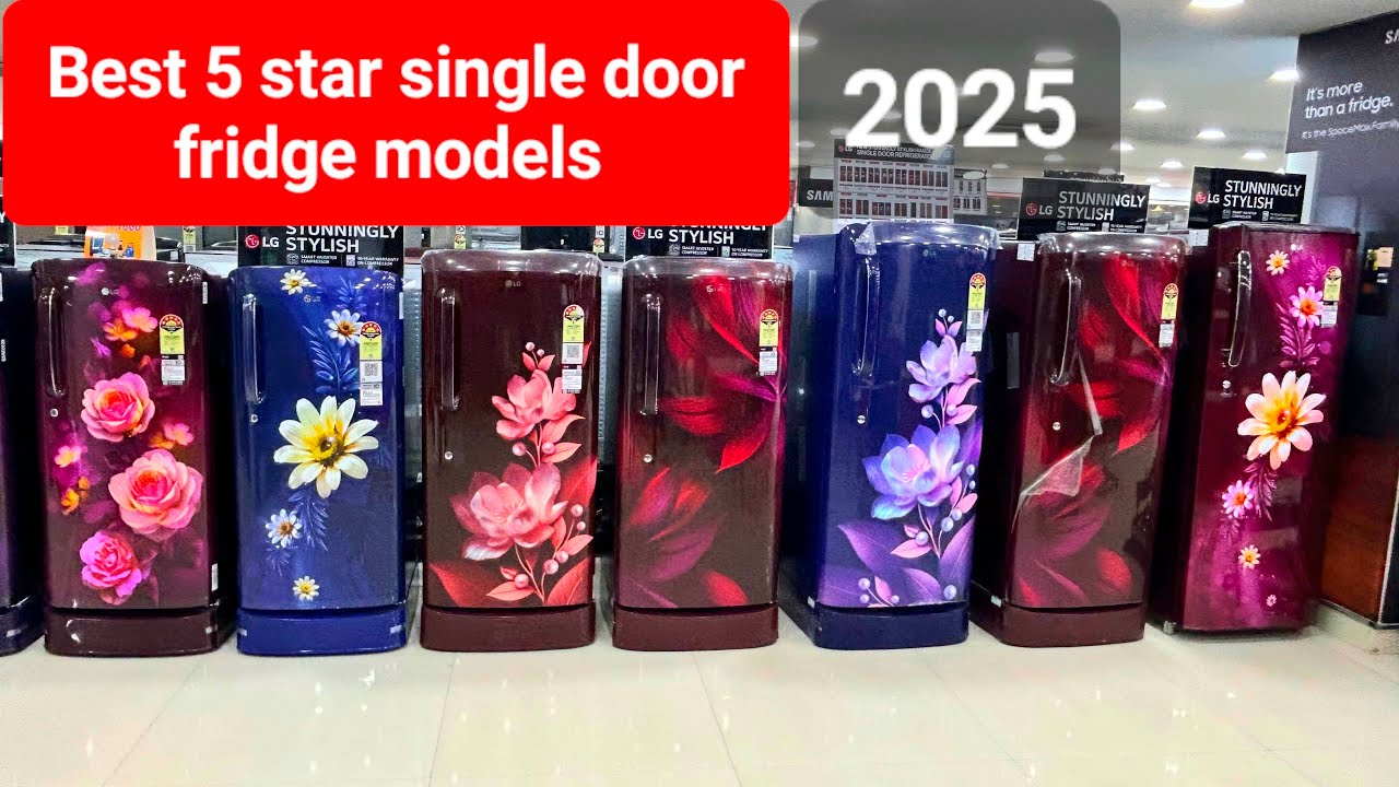 Best 5 Star Single Door Refrigerators 2026 🔥 LG Latest Models & Prices ...
