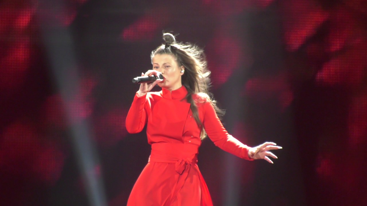 Second Rehearsal of Fusedmarc from Lithuania - Rain Of Revolution- Eurovision Kyiv