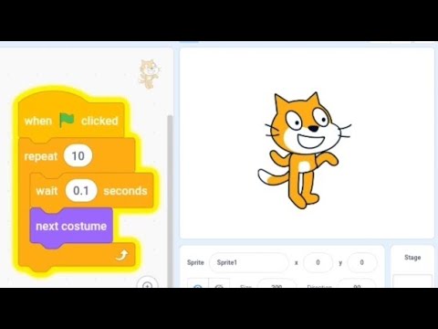 2 frame Animation on Scratch | Dancing Animation | easy and simple | # ...