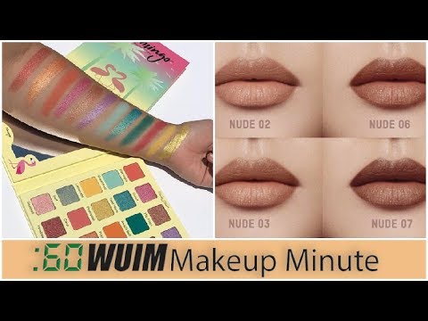 Violet Voss Flamingo Palette REVEALED! KKW Nude Lips Launch TODAY - Makeup Minute - 동영상