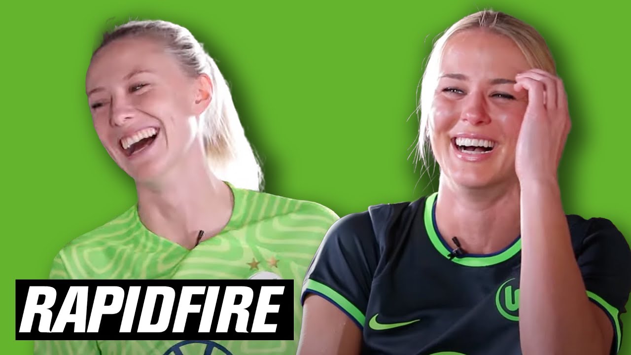 Merle will keine Eigenschaft von Becks? 😂 | Rapidfire mit Merle Frohms & Becks Blomqvist