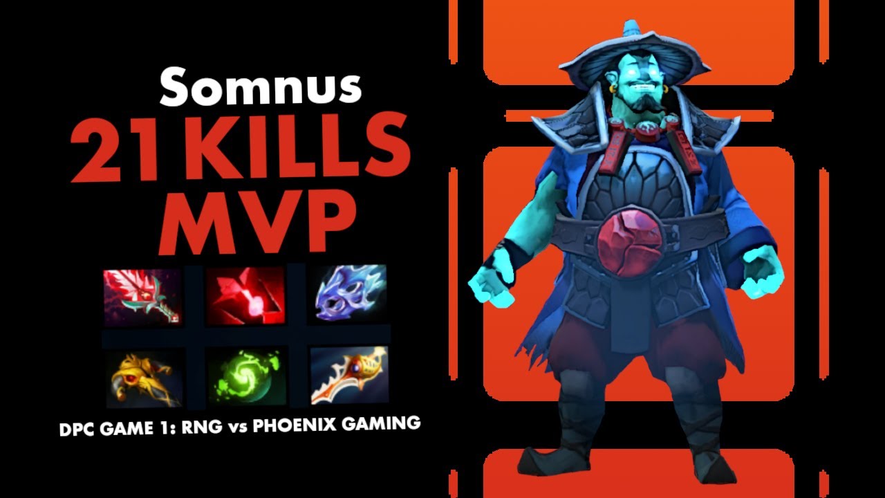 SOMNUS STORM SPIRIT MID 21 KILLS MVP GAMEPLAY: RNG vs PHOENIX GAMING | DOTA 2 HIGHLIGHTS