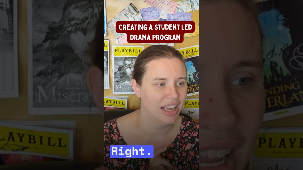 Drama Program Student Leadership   