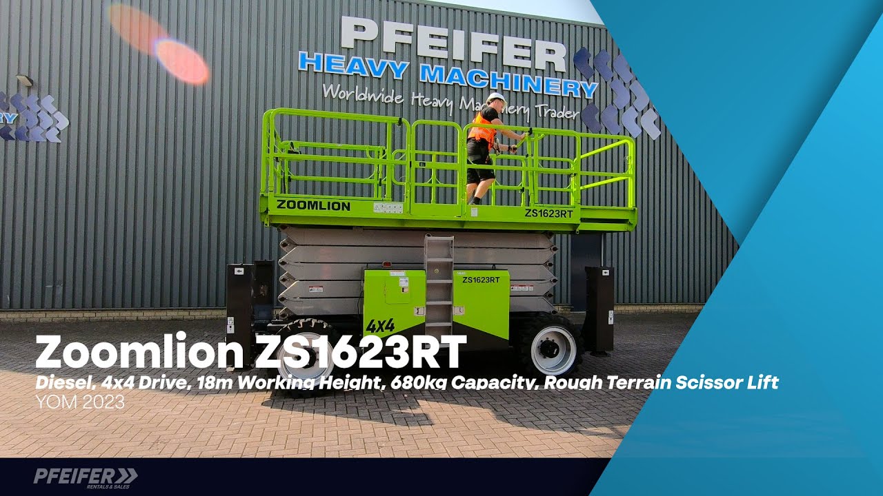 リン Zoomlion ZS1623RT 2023 - YouTube