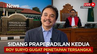 🔴BREAKING NEWS - Roy Suryo Gugat Penetapan Tersangka Kasus Ijazah Jokowi di Sidang Praperadilan II