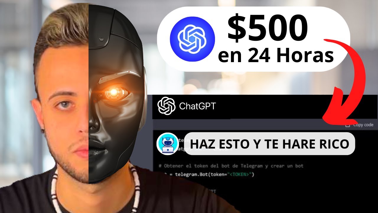 5 (NUEVAS) Formas de Ganar Dinero con Chat GPT