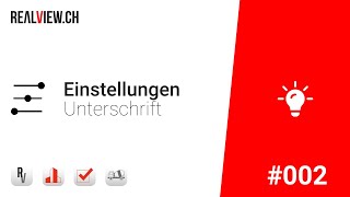 Tipp Der Woche - Unterschrift Hinterlegen