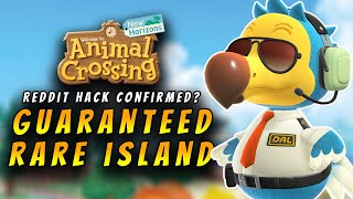 ... does animal crossing new horizons hint how to get rare islan...