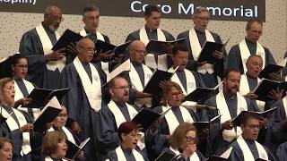 Video thumbnail of "Coro Memorial - Lá naquela cruz"