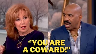 Joy Behar QUITS The View LIVE After Heated Clash With Steve Harvey
