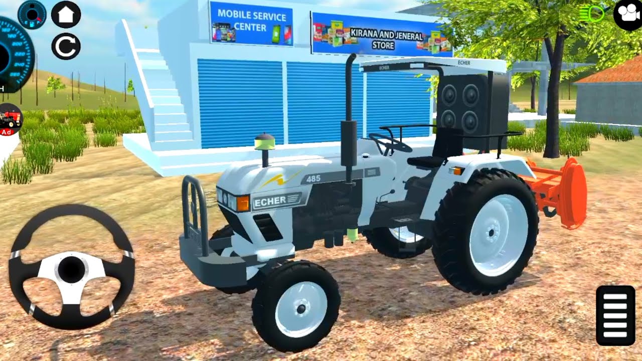 ECH ER TRACTOR gaming video Indian 3D gaming video ટ્રેક્ટર વાળા વિડીયો
