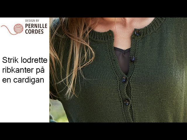 Strik en cardigan - YouTube