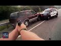 BODYCAM: High-Speed Police Chase Ends in Collision, Gunfire on Oklahoma Highway