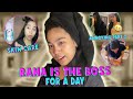 RANA IS THE BOSS FOR THE DAY ( NALOKA SI ATE!!!!) | RANA HARAKE