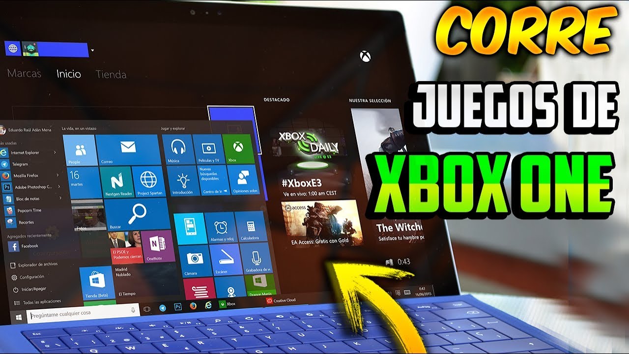 Correr JUEGOS de XBOX ONE en WINDOWS 10 ? / La MEJOR VERSIÓN!