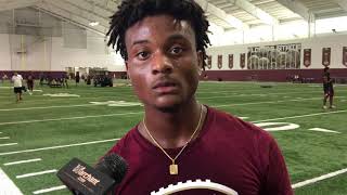 FSU WR Keyshawn Helton talks Lift for Life, competing with teammates