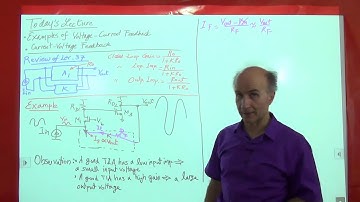 Razavi Electronics2 Lec38: Examples of Voltage-Current Feeback, Current-Voltage-Feedback