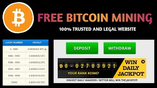 Freebitcoin.in | Free Bitcoin Every Hour |Bitcoin Cloud Mining Website  💯 Legal  Bitcoin Website screenshot 2