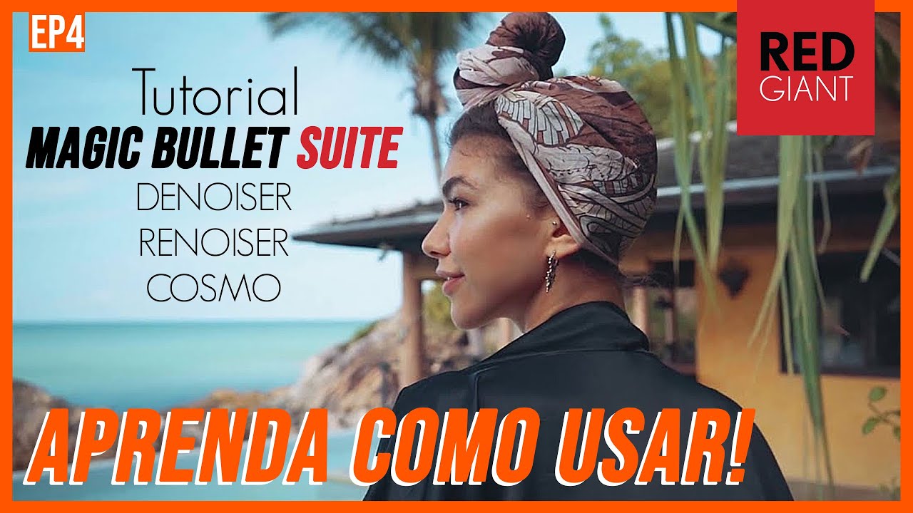 AE Tutorial MAGIC BULLET SUITE EP04 -  CORREÇÕES VISUAIS COM  DENOISER, RENOISER E COSMO