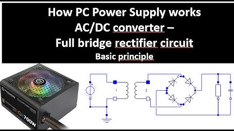 pc power supply  AC/DC converter  Full bridge rectifier