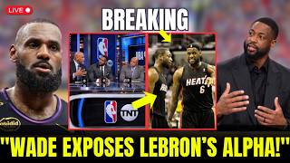 Dwyane Wade Reveals Why LeBron James Can’t Be Anything But an Alpha 🚨 NBA Panel Reacts 🔥