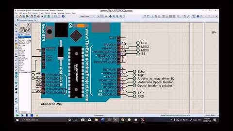 Proteus Simulation SD Card,RTC,Relay,Optical Isolator and Voltage ,Current,UltraSonic Sensor(PART 1)