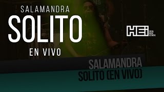 Salamandra - Solito (EN VIVO)