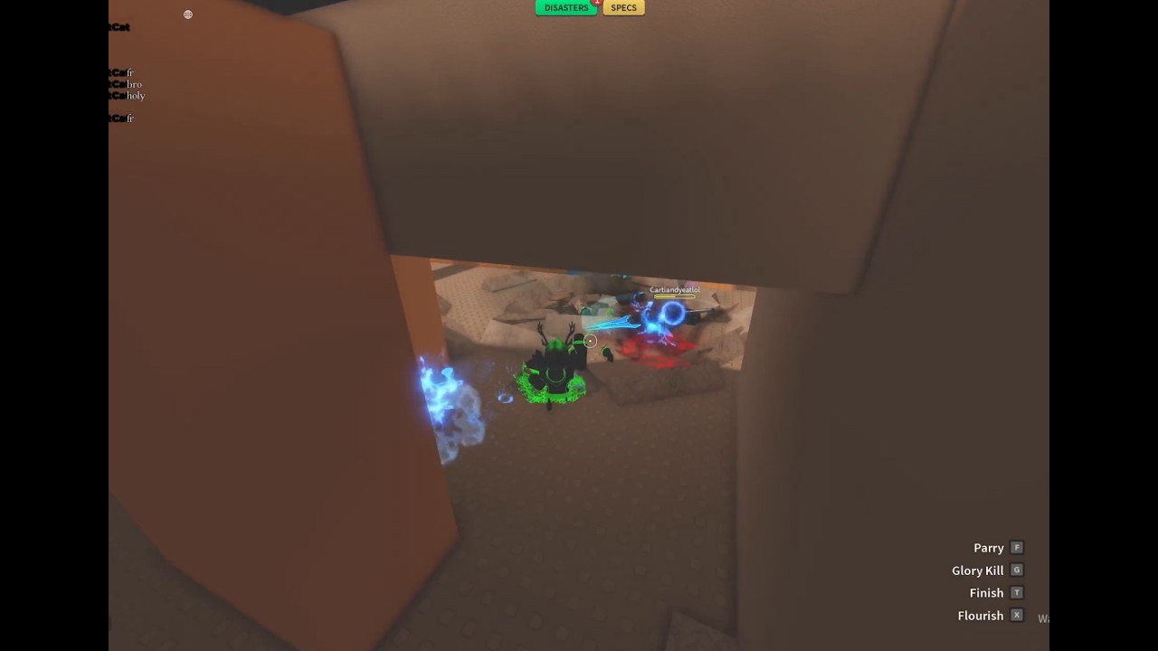 Roblox Exploiter Combat-Warriors (65): Cartiandyeatlol 🤖🏹