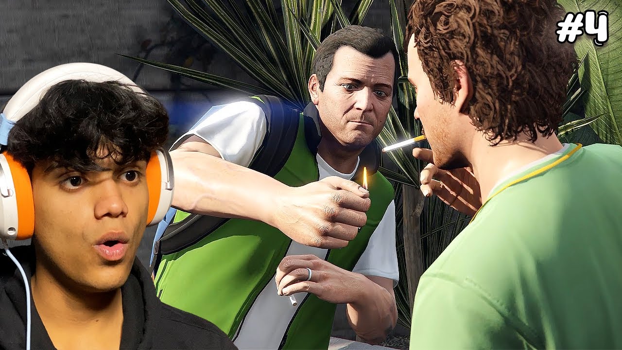 GTA 5 Friend Request Mission Turns CRAZY 😳🔥 | GTA V Story Mode Part 4