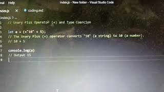 ⭐ Unary Plus Operator (+): The Fastest Way to Convert Strings to Numbers! ✅  #javascript Profile