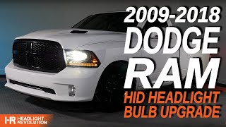 HR Tested: 413% Brighter lights For The 0918 RAM 1500 Projector and Reflector Headlights
